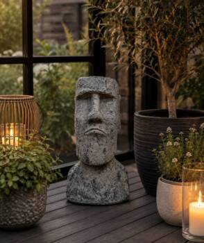 Skulptur af mand / Fiberbeton 1 RAYA
