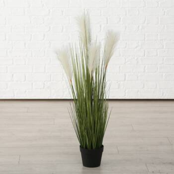 Kunstig Pampas med potte - 100cm - kasse med 4stk