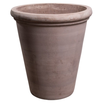 Stor konisk rund Terracotta krukke - 3 størrelser