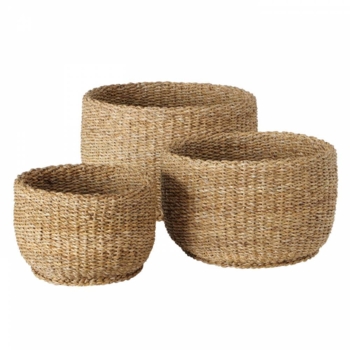 Natur kurve i søgræs - 30+36+45cm