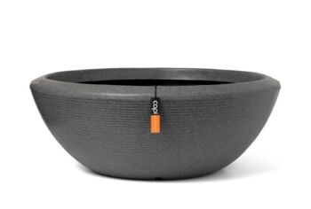 Stor rund lav plantekrukke Ø.122cm / 4 farver