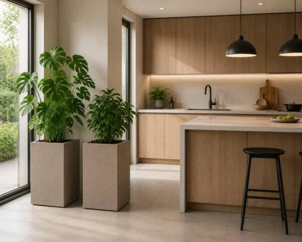 Lechuza Canto Stone Struktur Høj - 56cm + 76cm - 4 Farver