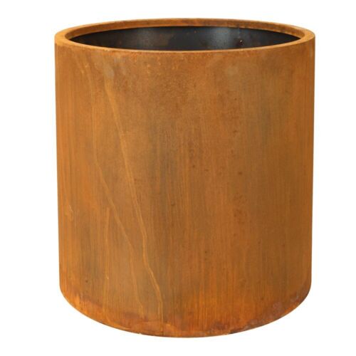 Runde cylinder havekrukker i cortenstål - 40x40 eller 60x60