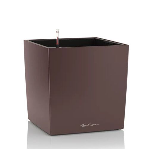 Lechuza Cube Premium med selvvanding - 30cm + 40cm + 50cm - 6 farver - M/U Hjul