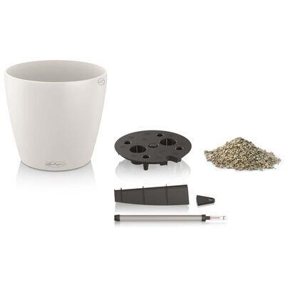 Stor Lechuza Krukke Ø.70 med selvvanding - sandbrun / Afhentning