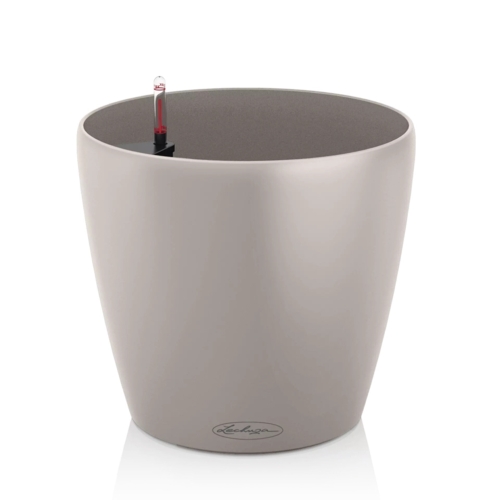 Stor Lechuza Krukke Ø.70 med selvvanding - sandbrun / Afhentning