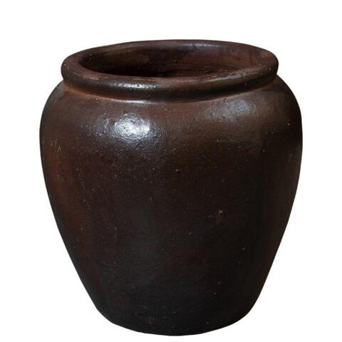 Cavallo black clay vaser i ironstone - 4 størrelser