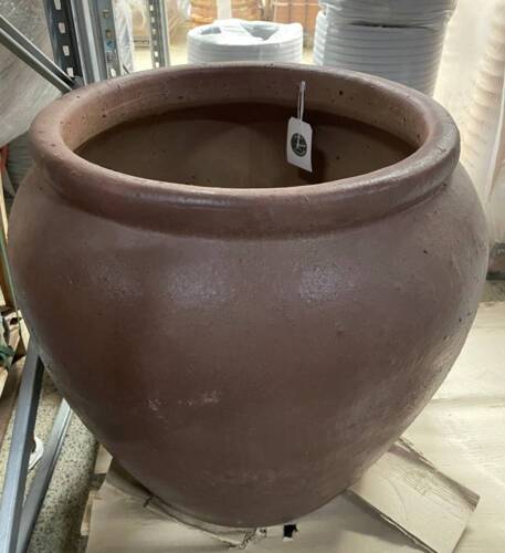 Cavallo black clay havekrukker i ironstone stentøj - 3 størrelser