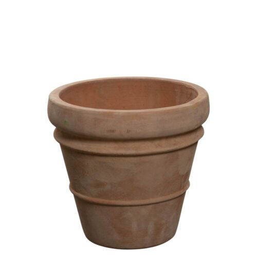 Udendørs Terracotta choko krukke H.35xØ.38cm - Min. 4stk
