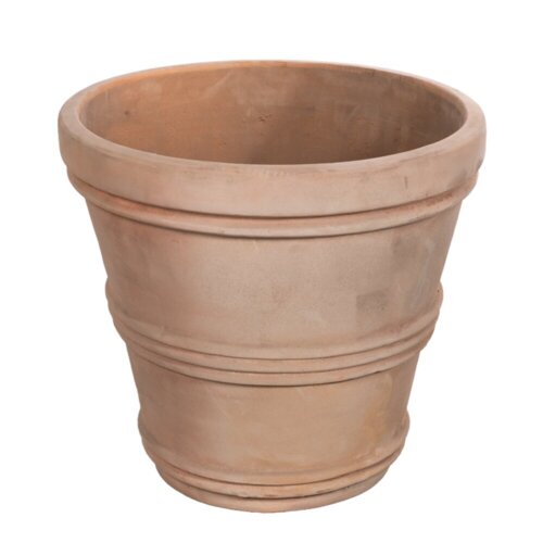Stor antik choko indendørs terracotta krukke uden bundhul