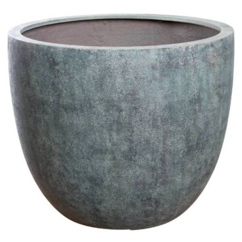 Blågrøn mix indendørs glasfiber krukke