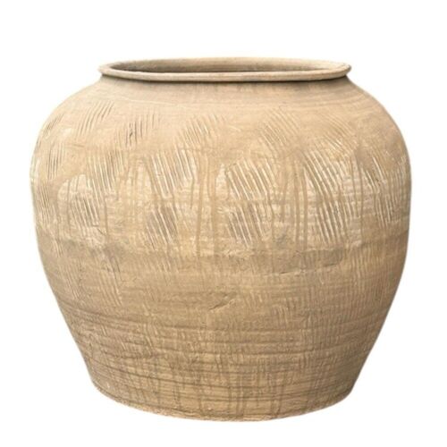 Stor Terracotta vintage krukke Ø.75cm