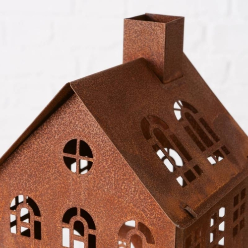 Lighthouse lysestager - Huse i rust til levende lys - Sæt