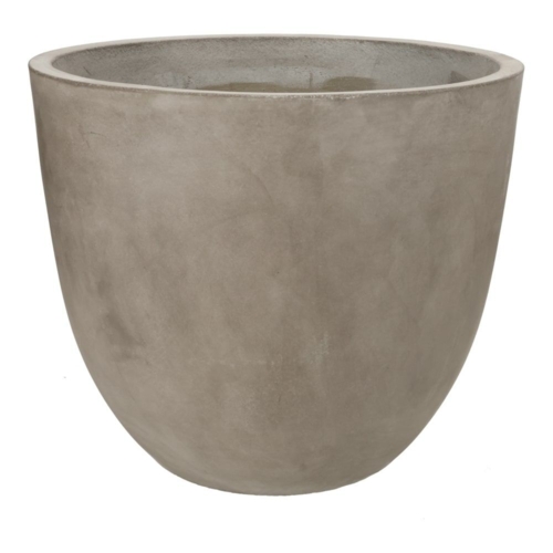 Store indendørs krukker i fiberbeton / Concrete look - Op til Ø.120cm