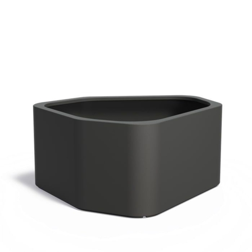 Store organic SHAPE plantekasser i glasfiber - Udendørs + Indendørs