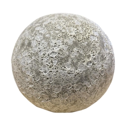 Store keramik kugler med lava look - Ø.50 + Ø.60