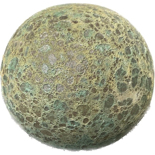 Store keramik kugler med lava look - Ø.50 + Ø.60