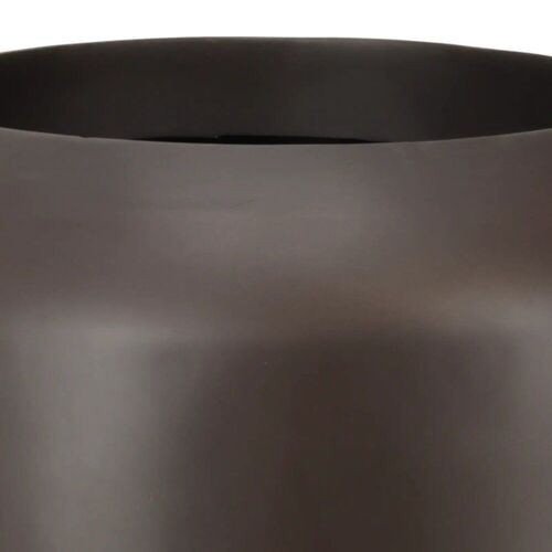 Plantekrukke i mokka glasfiber - Ø.68cm