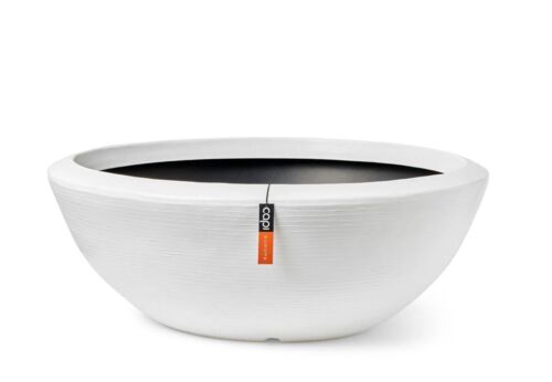 Stor rund lav plantekrukke Ø.122cm / 5 farver