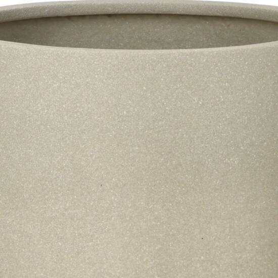 Krukker i sand glasfiber med fod