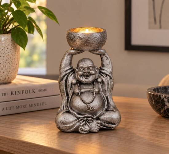 Happy Buddha Lysestage