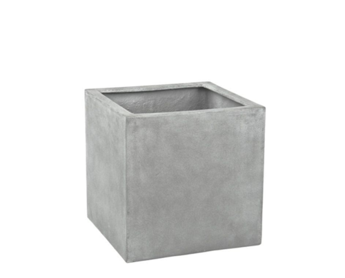 Store Sorte + Grå krukker - Firkantede plantekummer - Udendørs