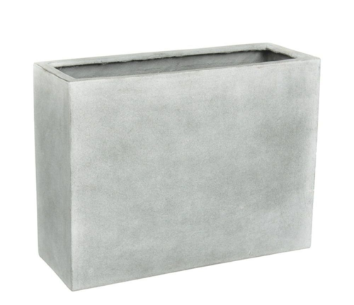 Aflange plantekummer høje / Sort + Grå - Udendørs