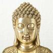 Stor guld Buddha figur / 70cm