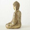 Stor guld Buddha figur / 70cm