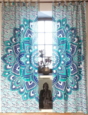 Mandala gardiner med print - 2 modeller