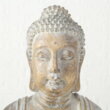 Siddende Buddha Gold Antique - 67cm