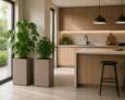 Lechuza Canto Stone Struktur Høj - 56cm + 76cm - 4 Farver
