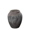 Vaser i fiberbeton - Ovale plantekrukker - 3 farver