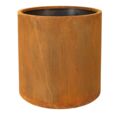 Runde cylinder havekrukker i cortenstål - 40x40 eller 60x60