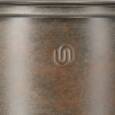 Metalpotter i antik brun - recycle metal
