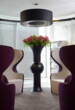 Høj vandtæt vase i glasfiber - 162cm - RAL farver