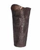 Hamret vase i antik copper / aluminium - 90cm / 140cm