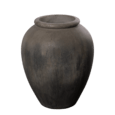 Vaser i fiberbeton - Ovale plantekrukker - 3 farver  H.63xØ.52