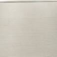 Krukke med riller / striber i sandgrå glasfiber - H.45cm