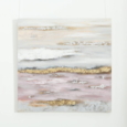 80x80cm Landscape Abstrakt oliemalerier på kanvas - sæt 2stk