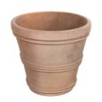 Stor antik choko indendørs terracotta krukke uden bundhul