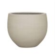 Kæmpe indendørs / udendørs krukke Ø.88cm i sand/beige Ficonstone