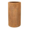 Rund cylinder i glasfiber med rust look - Sandstone