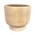 Lys Choko Terracotta Krukker på fod / sokkel - Ø.50cm + Ø.60cm