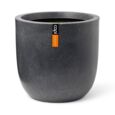 Grå glat Ball krukke smooth Terrazzo - Ø.43