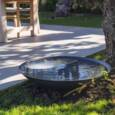Spejlbassin / Vandspejl i galvaniseret stål - Op til Ø.150cm
