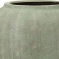 Høj 75cm amfora krukke i grøn antik glasfiber