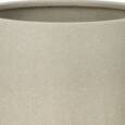 Krukker i sand glasfiber med fod