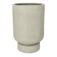 Krukker i sand glasfiber med fod