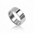 8mm Stålfingerring til Mænd